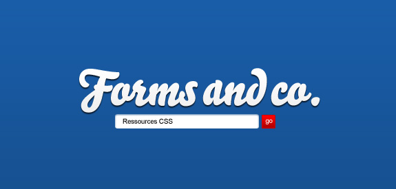 Formulaire Ressources CSS