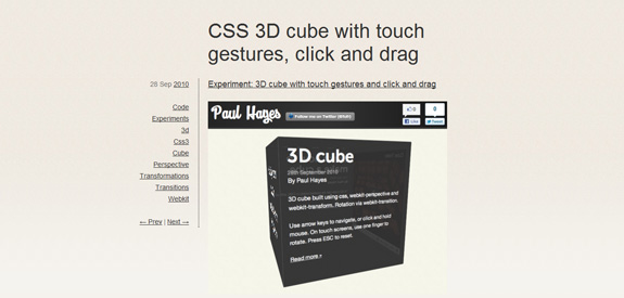 CSS3 - Experience