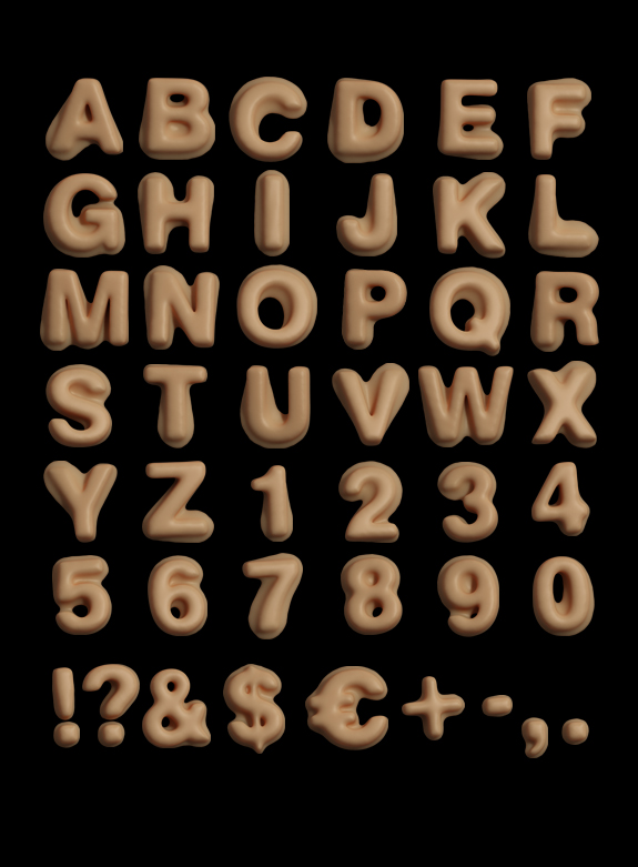 Handmade font