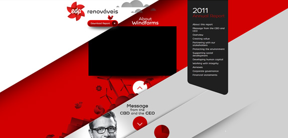Webdesign Inspiration Avril 2012