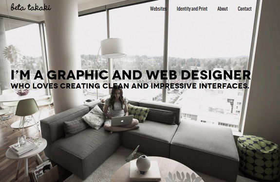 Portfolio webdesigner graphiste