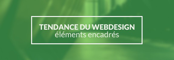 Tendance du webdesign