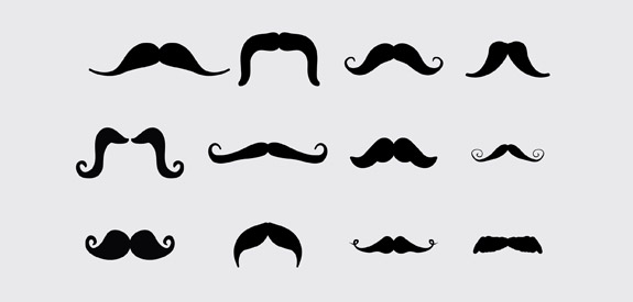 Icones moustaches