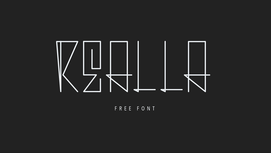 Free font