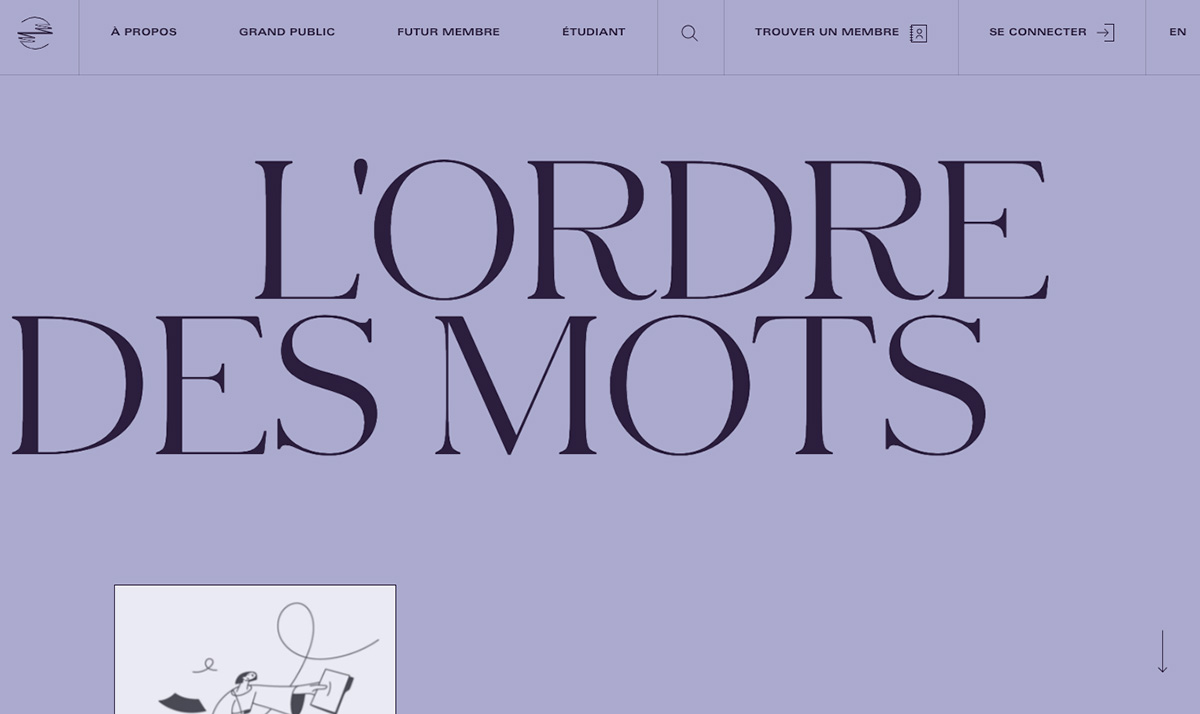 typographie tendance webdesign 1 Agence de communication AdSum site WordPress Lyon